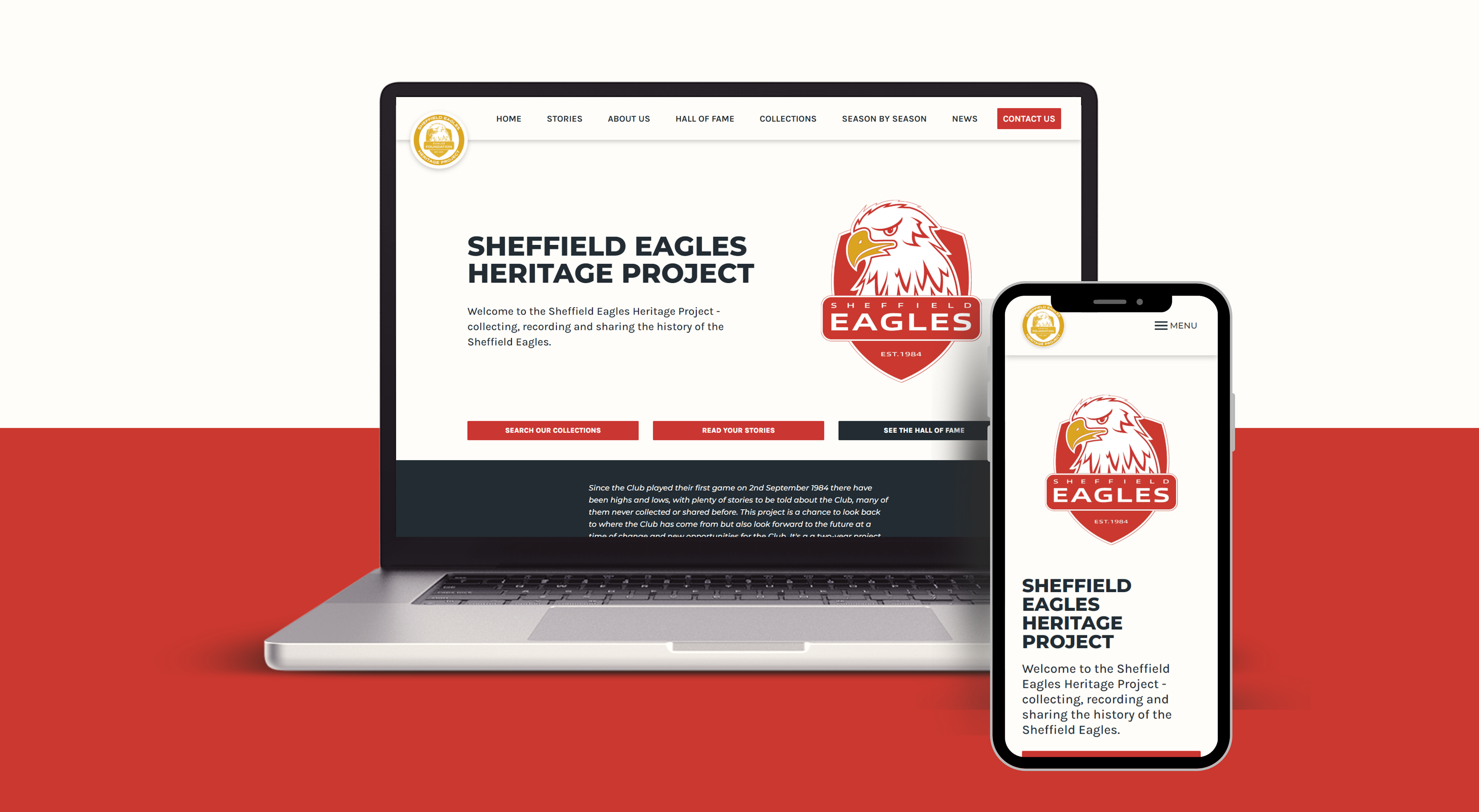 Sheffield Eagles Heritage Project Website