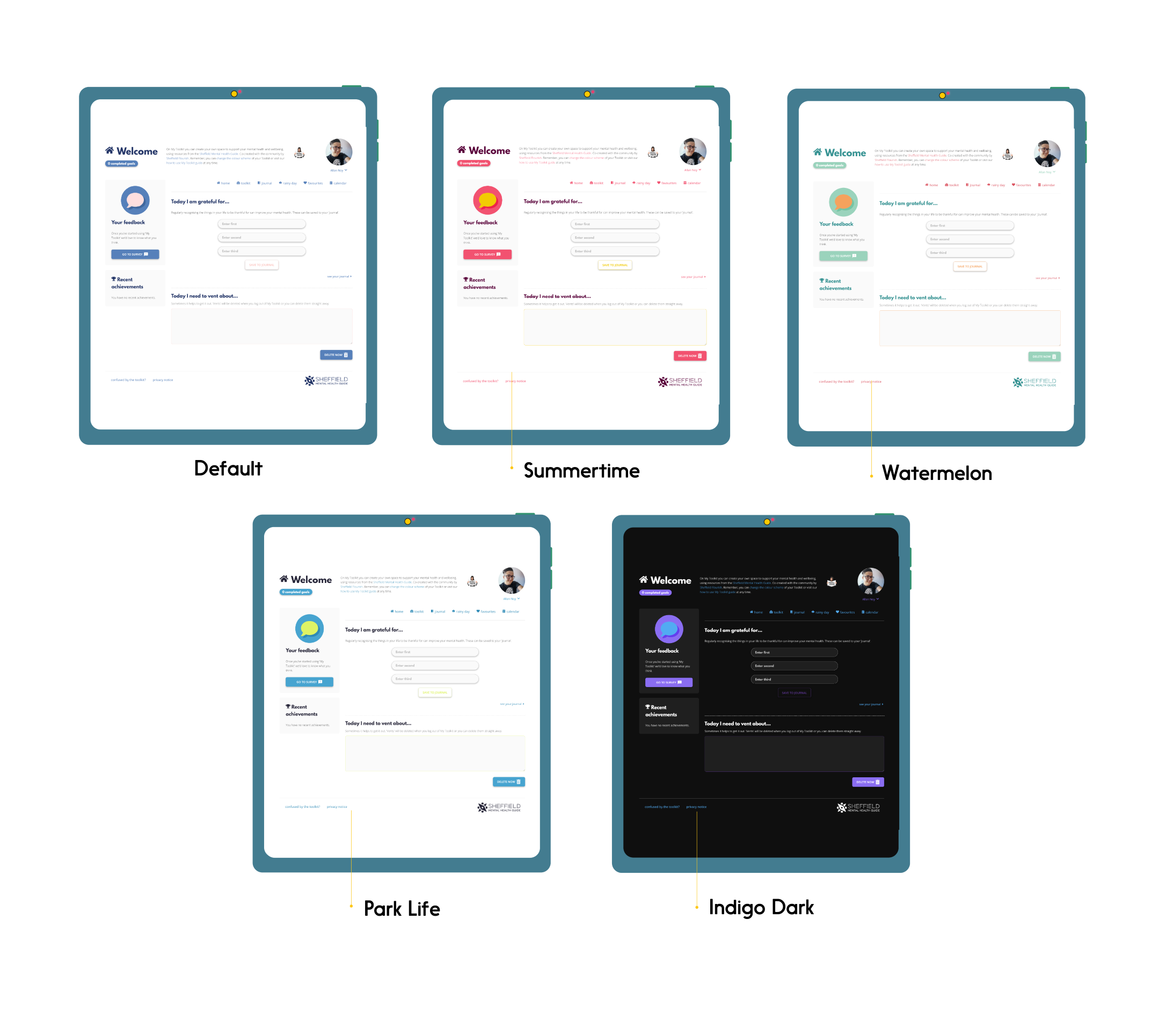 MyToolkit Colour Themes