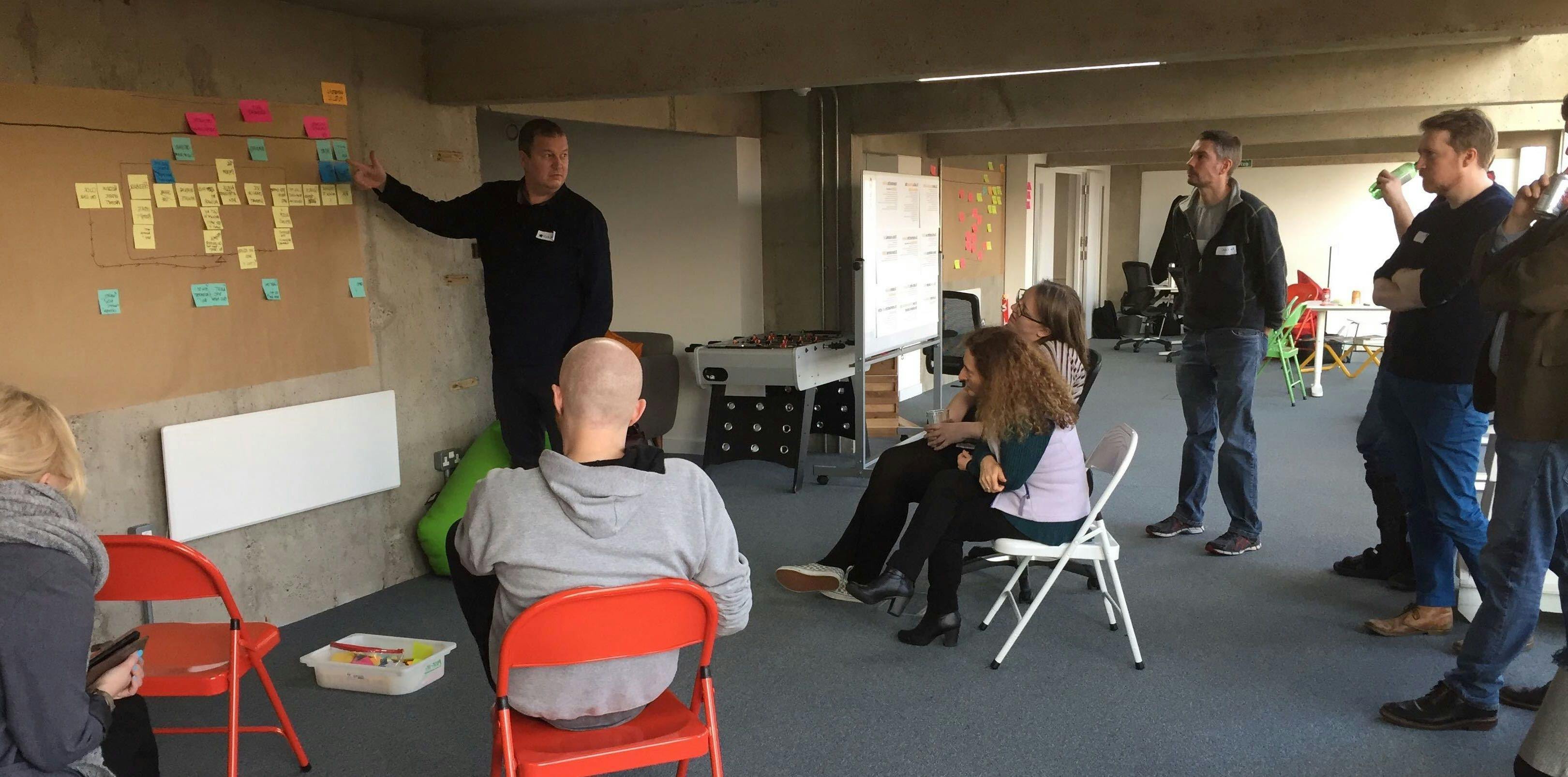 Image showing a collaborative workshop session