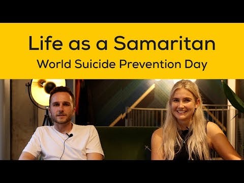 Talking to Samaritan Volunteers - World Suicide Prevention Day